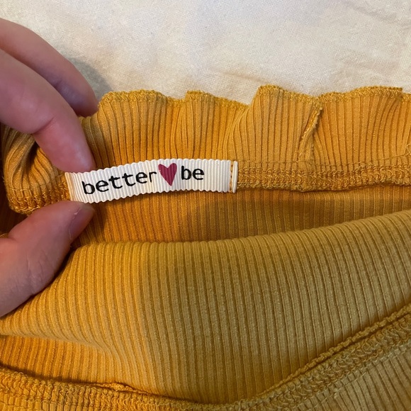 Yellow Strapless Bodysuit - Picture 2 of 2